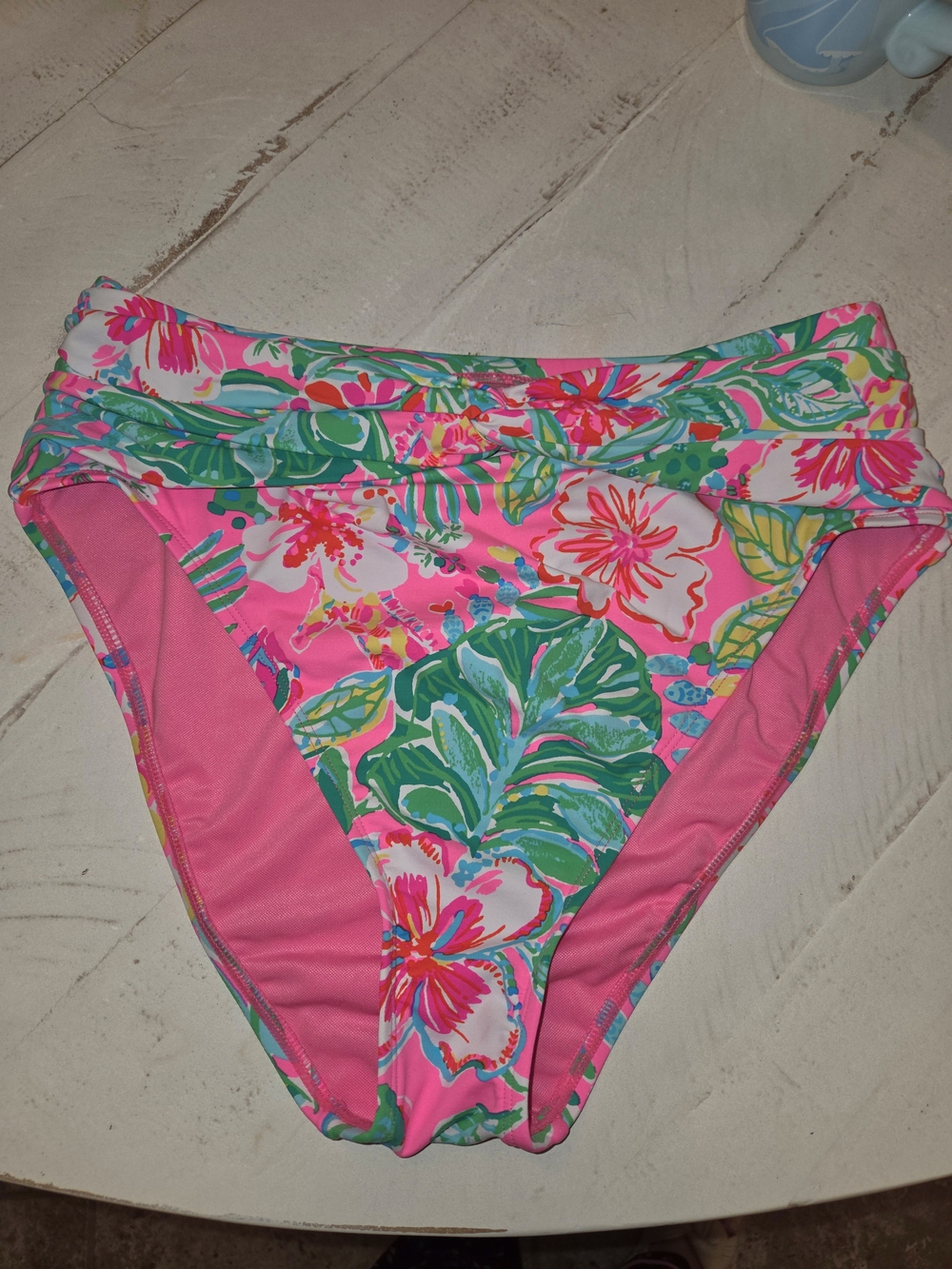 Lilly Pulitzer Journey To Jungle BERGEN High Waisted Swimsuit Bottom  Size 6